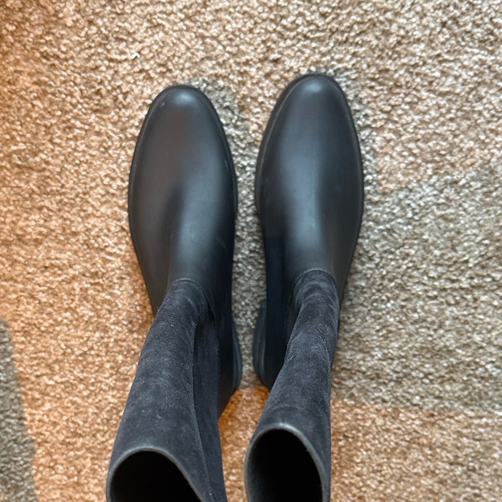 Melissa Tall Flocked Rain Boots - Picture 5 of 15